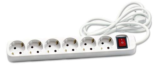 ENCHUFE PROTECTOR CEGASA 6 SALIDAS (REGLETA) CABLE