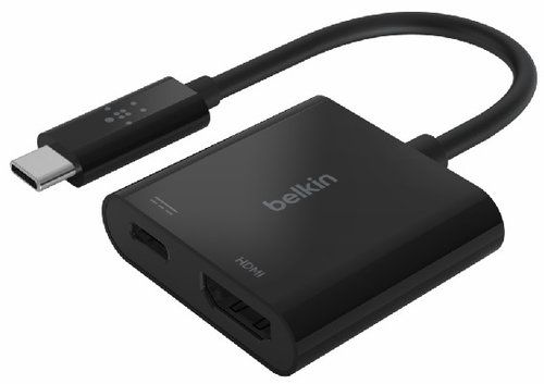 ADAPTADOR BELKIN USB-C A HDMI CON ADAPTADOR DE CAR