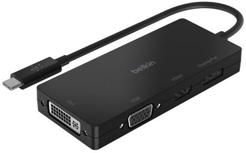 ADAPTADOR BELKIN USB-C A HDMI, VGA, DISPLAYPORT DV