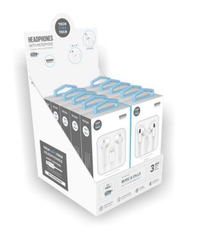 AURICULARES TECH-ONE-TECH HIP/HOP DE BOTON CON CON