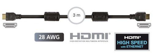 CABLE HDMI DE 3 MTS