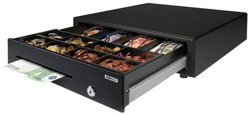 CAJON PORTAMONEDAS SAFESCAN SD-4141 41CM RJ12 NEGR