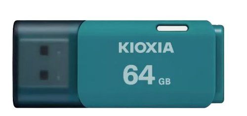 MEMORIA USB 64GB KIOXIA/TOSHIBA U202 AQUA 2.0 AZUL
