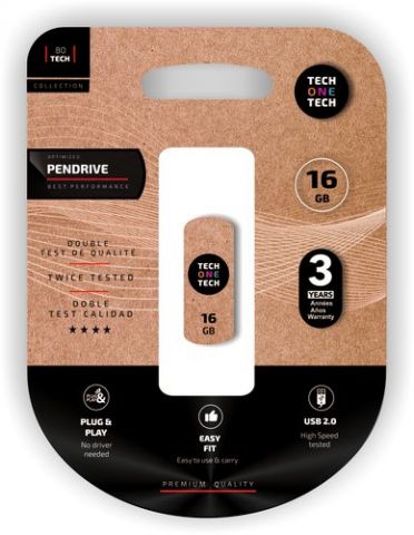 MEMORIA USB 16GB TECH-ONE-TECH PRO SMART CLIPTECH