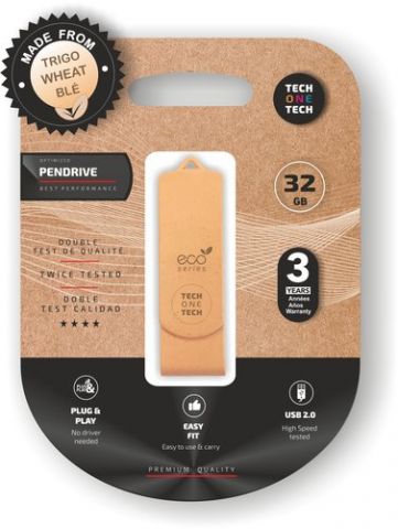 MEMORIA USB 32GB TECH-ONE-TECH ECO 2.0 (Incluye Ca