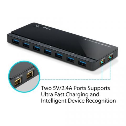 HUB USB TP-LINK UH700 PORTATIL 7 PUERTOS USB 3.0 +
