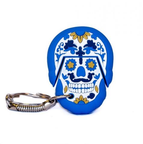 MEMORIA USB 32GB TECH-ONE-TECH CALAVERA BLUE MONDA
