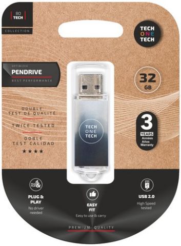 MEMORIA USB 32GB TECH-ONE-TECH BASIC 2.0 GRADIENT