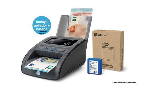 DETECTOR DE BILLETES FALSOS SAFESCAN 155-S COMPLET