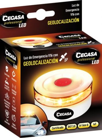 LUZ/BALIZA DE EMERGENCIA CEGASA GEOLOCALIZADA V16