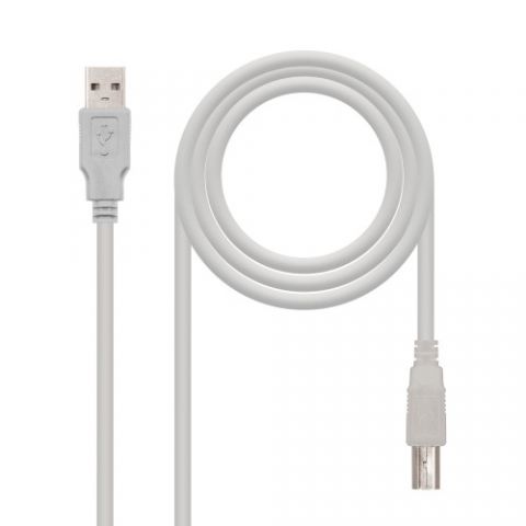 Nanocable CABLE USB 2.0 IMPRESORA, TIPO A/M-B/M, B