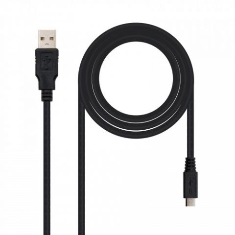 Nanocable CABLE USB 2.0, TIPO A/M-MICRO USB B/M, 0