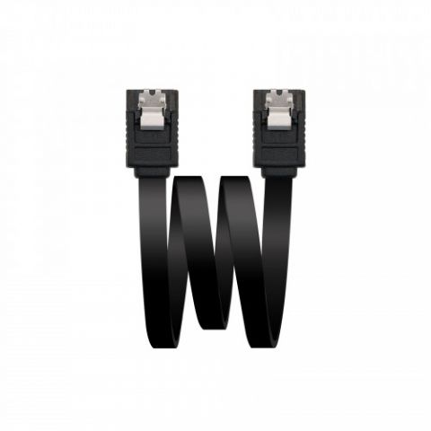 Nanocable CABLE SATA III DATOS 6G CON ANCLAJES, NE