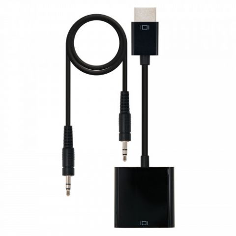 Nanocable CONVERSOR HDMI A SVGA+AUDIO, HDMI/M-SVGA