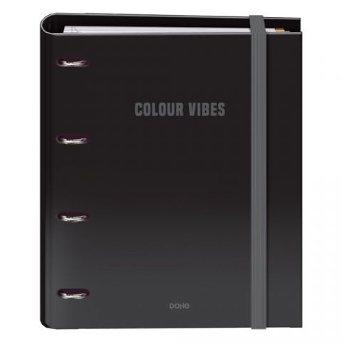 CARPEBLOC DOHE COLOUR VIBES A4 4 ANILLAS MIXTAS 35