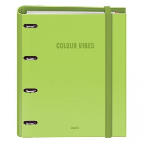 CARPEBLOC DOHE COLOUR VIBES A4 4 ANILLAS MIXTAS 35