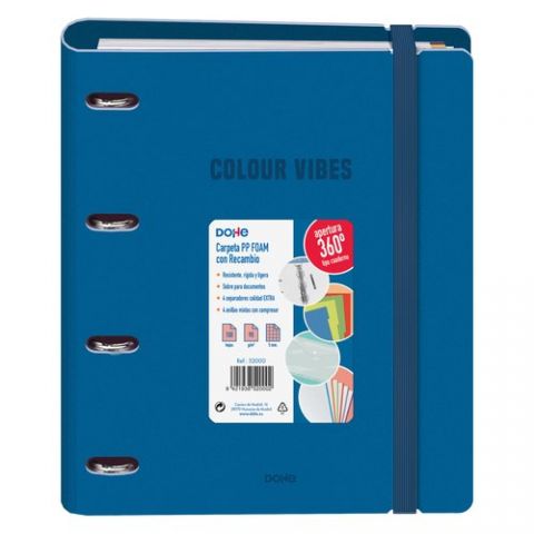 CARPEBLOC DOHE COLOUR VIBES A4 POLYFOAM 4 ANILLAS