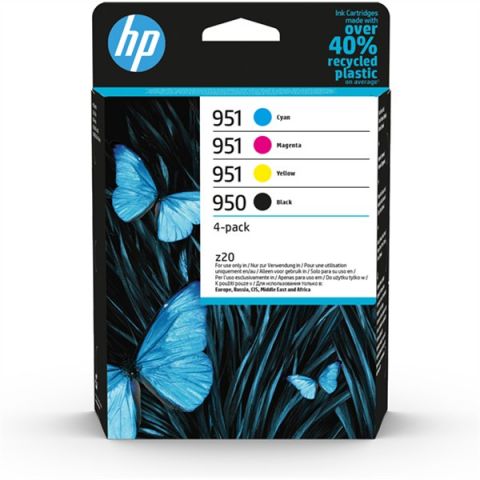 PACK DE CARTUCHOS 4 COLORES (CMYK) HP 950/951