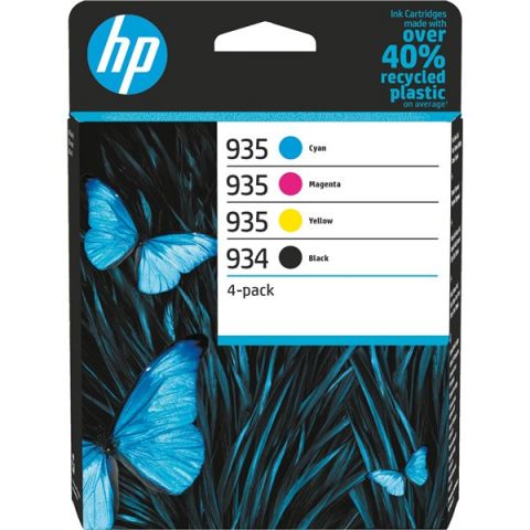 PACK DE CARTUCHOS 4 COLORES (CMYK) HP 934/935