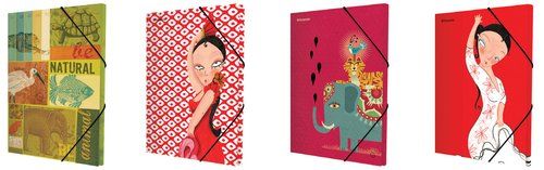 CARPETA FOLIO CON GOMAS y SOLAPAS TAPA EXTRA ADULT