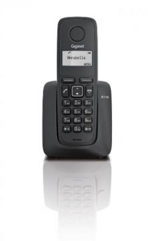 Gigaset A116 Teléfono DECT Identificador de llamad