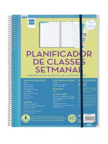 CUADERNO/AGENDA FINOCAM CATALAN DEL DOCENT ESPIRAL