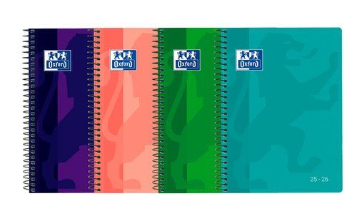 AGENDA ESCOLAR (2025-26) OXFORD SCHOOL ESPIRAL tap