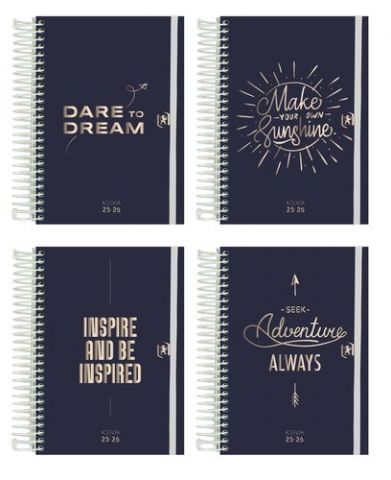 AGENDA ESCOLAR (2025-26) OXFORD SO CHIC ESPIRAL ta