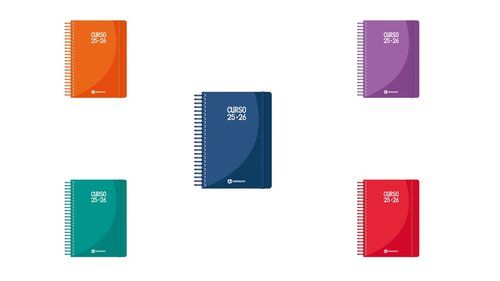 AGENDA ESCOLAR (2025-26) GRAFOPLAS CENTAURO ESPIRA