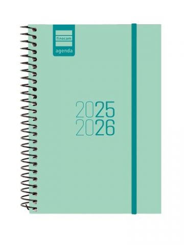 AGENDA ESCOLAR (2025-26) FINOCAM ESPIR ESPIRAL tap