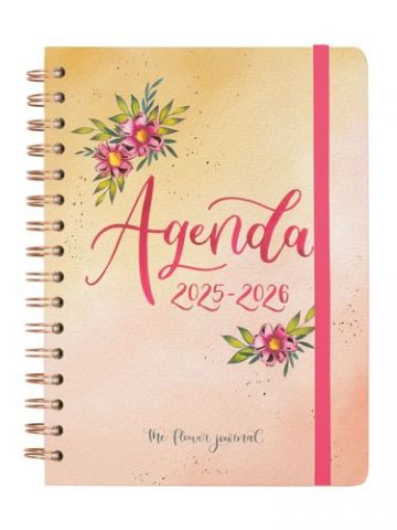 AGENDA ESCOLAR (2025-26) FINOCAM TRENDY THE FLOWER