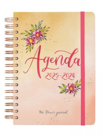 AGENDA ESCOLAR (2025-26) FINOCAM TRENDY THE FLOWER