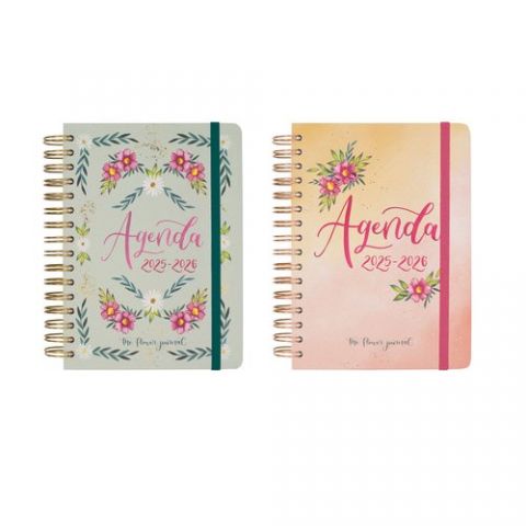 AGENDA ESCOLAR (2025-26) FINOCAM TRENDY THE FLOWER
