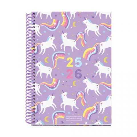 AGENDA ESCOLAR (2025-26) MIQUELRIUS JUNIOR ESPIRAL