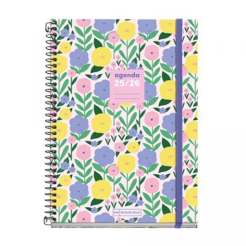 AGENDA ESCOLAR (2025-26) MIQUELRIUS TEEN ESPIRAL t