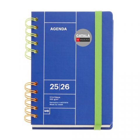 AGENDA ESCOLAR (2025-26) MIQUELRIUS CATALAN BACK T