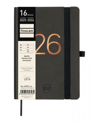 AGENDA ANUAL (2025-26) FINOCAM CATALAN 16 MESES CA