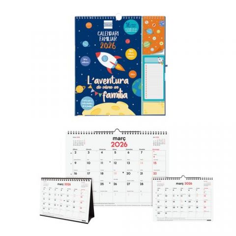CALENDARI (2025-26) FINOCAM CATALAN 16 MESES ASSOR