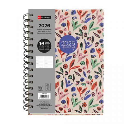 AGENDA ANUAL (2025-26) MIQUELRIUS 16 MESES WIRE-O