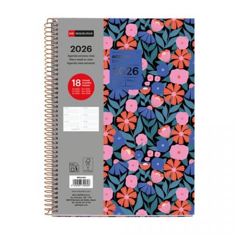 AGENDA ANUAL (2025-26) MIQUELRIUS 18 MESES ESPIRAL