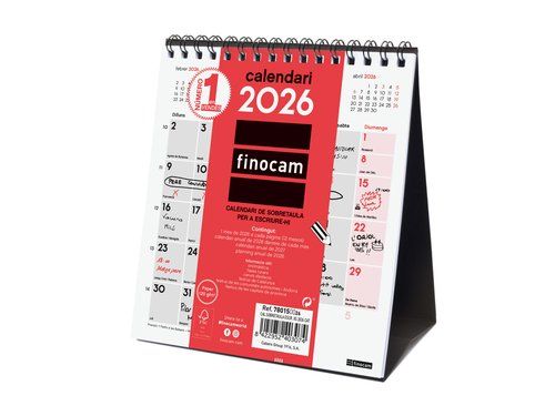 CALENDARI (2026) CATALAN FINOCAM SOBRETAULA TRIANG