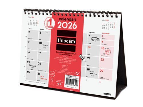 CALENDARI (2026) CATALAN FINOCAM SOBRETAULA TRIANG