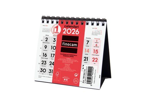 CALENDARI (2026) CATALAN FINOCAM SOBRETAULA TRIANG