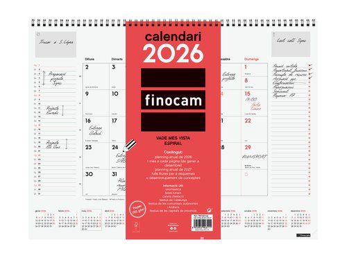 CALENDARI (2026) CATALAN FINOCAM VADE ESPIRAL M/V