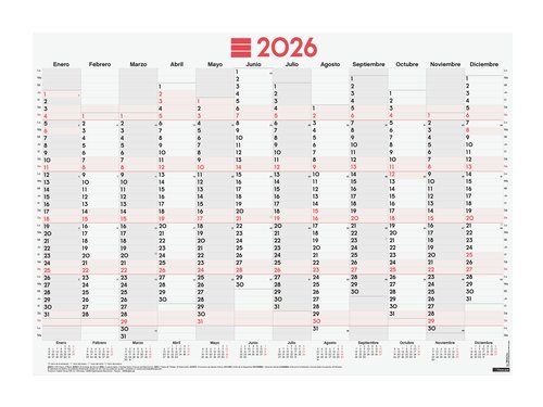 CALENDARIO (2026) FINOCAM POSTER PLANIFICADOR ANUA
