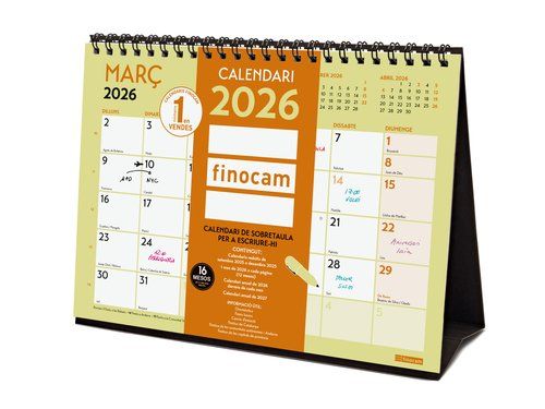 CALENDARI (2026) CATALAN FINOCAM SOBRETAULA TRIANG
