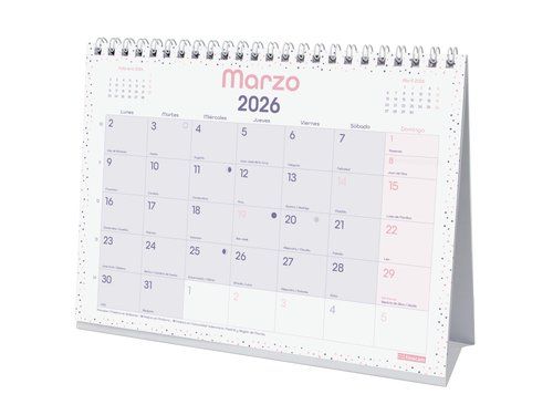 CALENDARIO (2026) FINOCAM SOBREMESA TRIANGULAR CHI