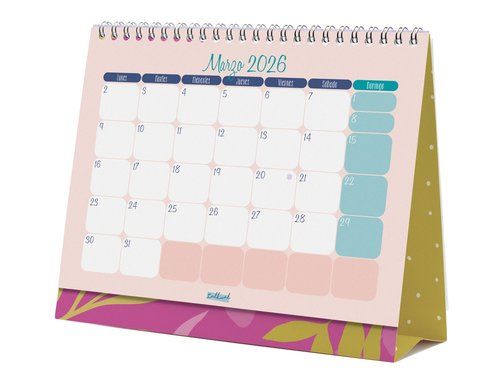 CALENDARIO (2026) FINOCAM SOBREMESA TRIANGULAR TAL