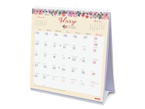 CALENDARIO (2026) FINOCAM SOBREMESA TRIANGULAR DES