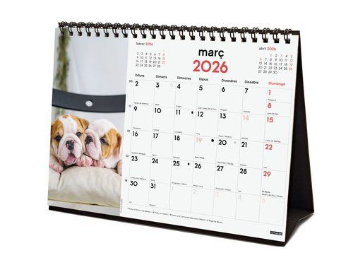 CALENDARI (2026) CATALAN FINOCAM SOBRETAULA IMATGE